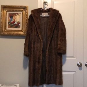 Hertzberg Fur full length mink coat